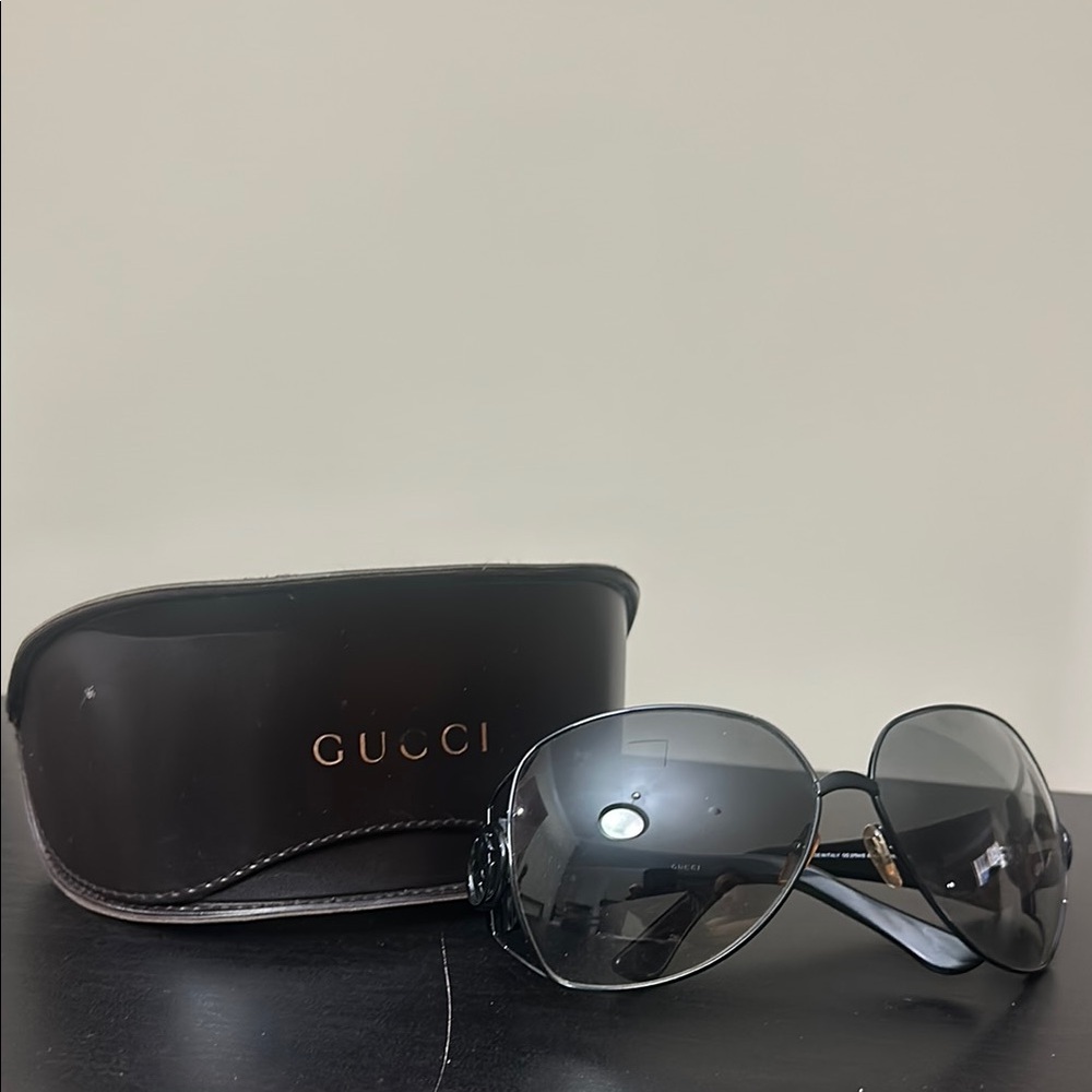 GUCCI Oversized Gradient Sunglasses